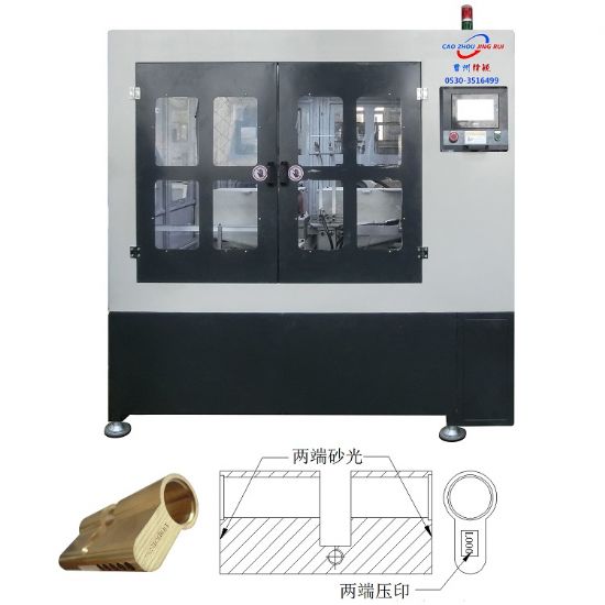 點擊查看詳細信息<br>標題：JZ-8.3自動鎖殼兩端砂光壓印機 閱讀次數(shù)：2442