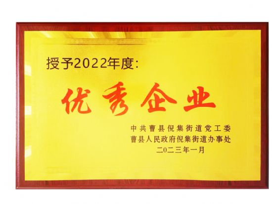 點(diǎn)擊查看詳細(xì)信息<br>標(biāo)題：2022年 度 優(yōu) 秀 企 業(yè) 閱讀次數(shù)：1083